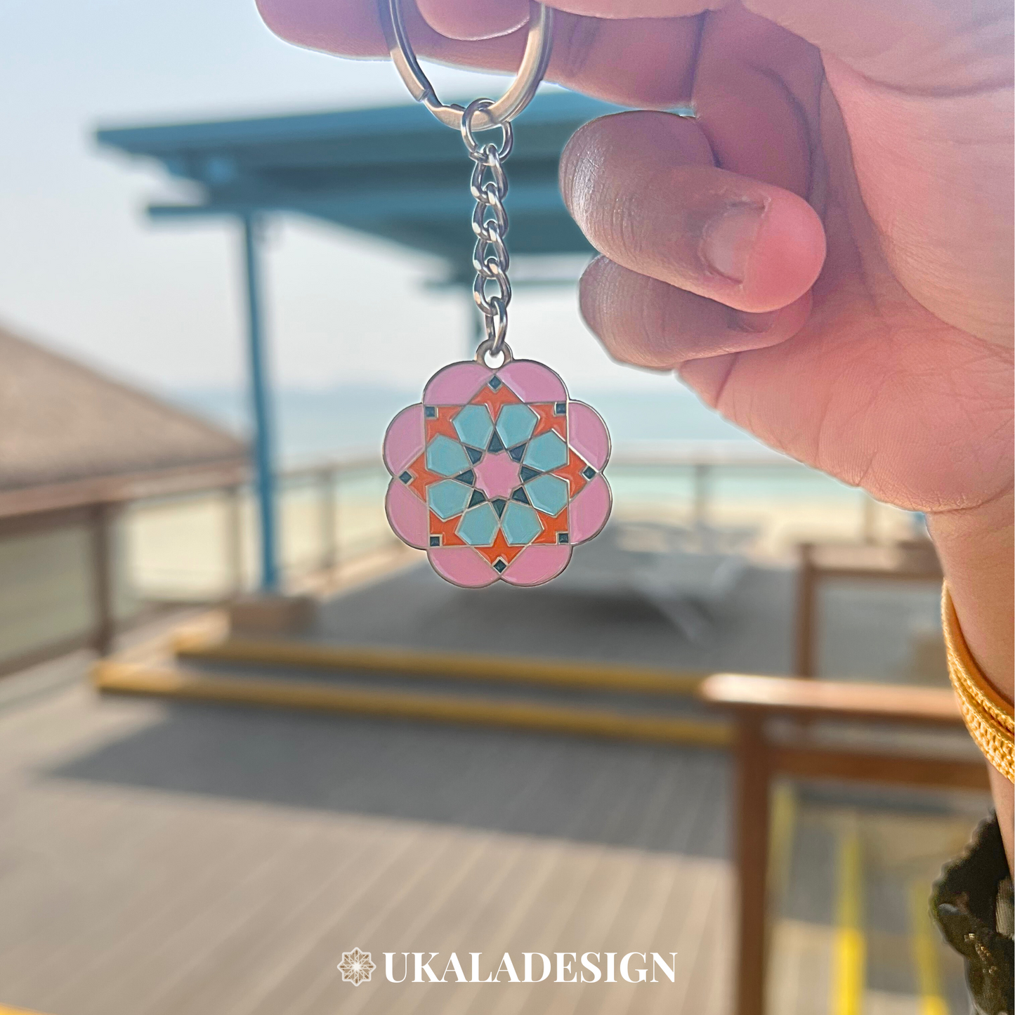 Marrakesh Rub El Hizb Keyring