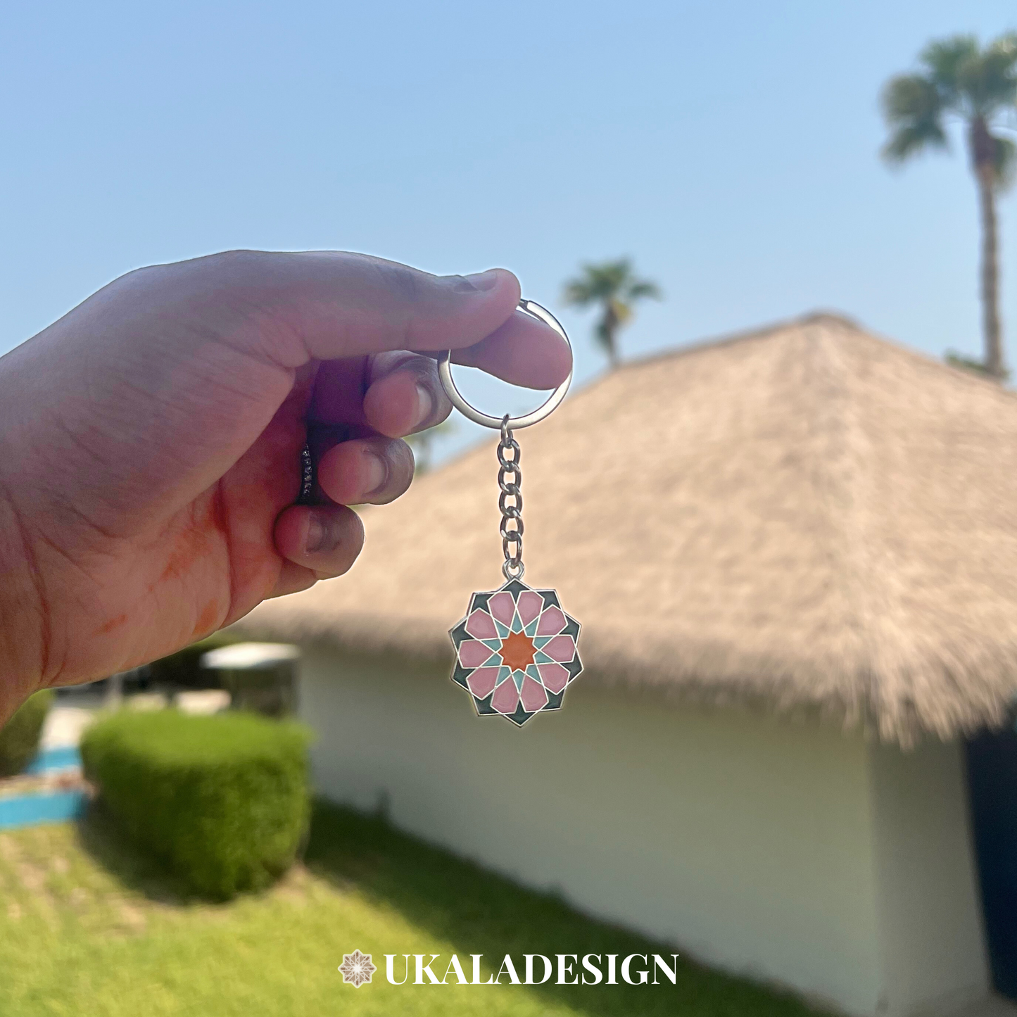 Marrakesh Shamsa Keyring