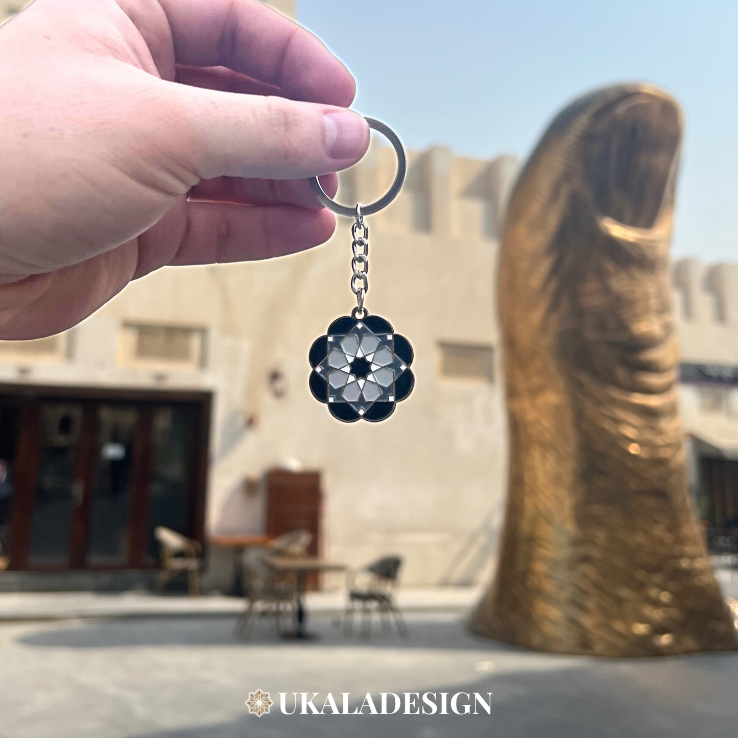 Kairouan Rub El Hizb Keyring