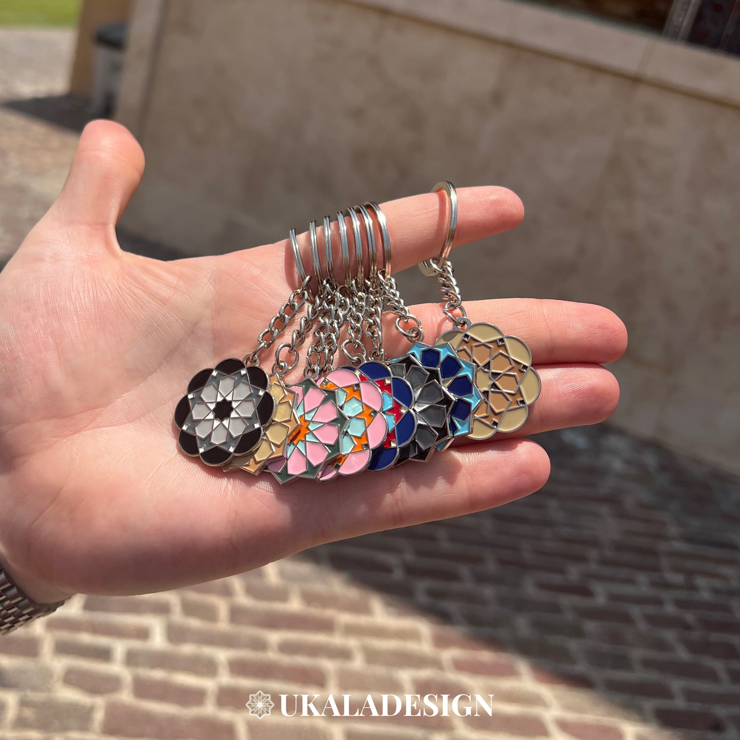 Marrakesh Shamsa Keyring