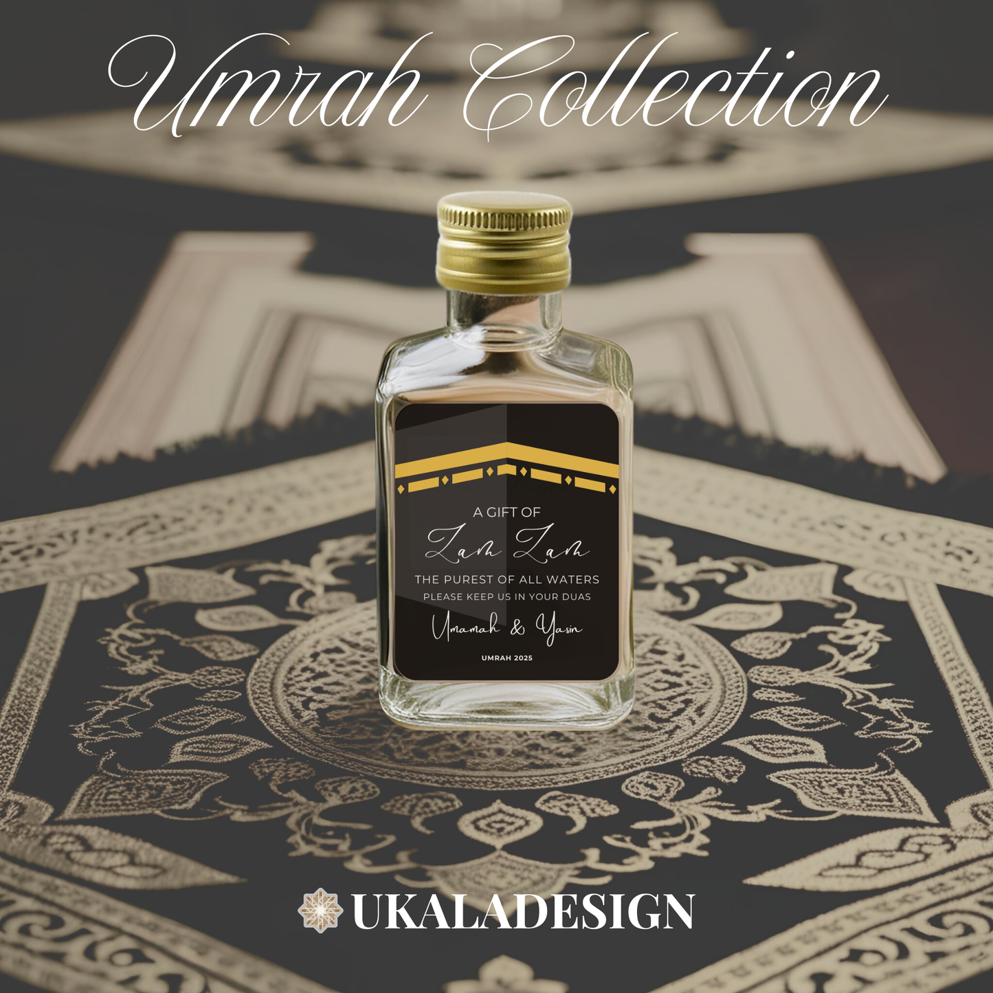 Umrah Black Collection - Zam Zam Labels