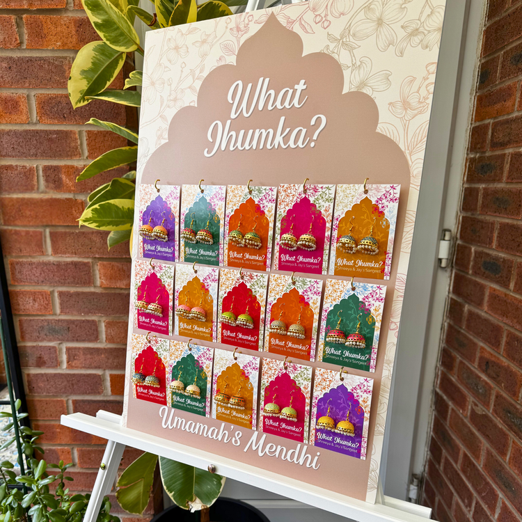 Mendhi/Pre-Wedding Board & Signs