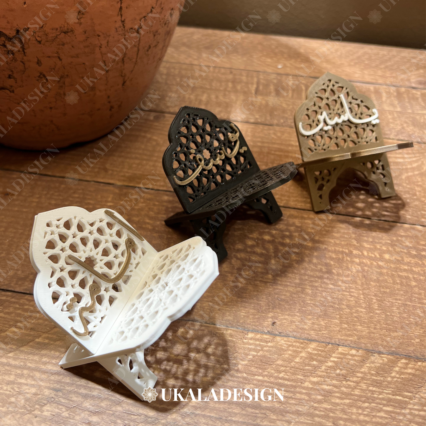 Arabic Name Date Stand/Holder