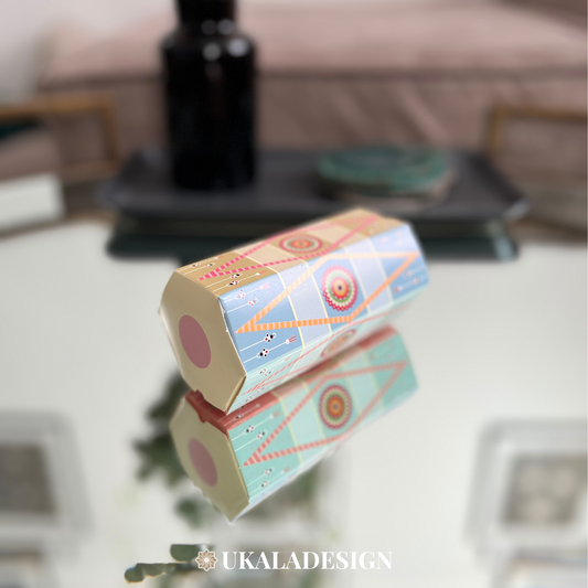 Dholki Dhol Favour Boxes - Pastel Rainbow