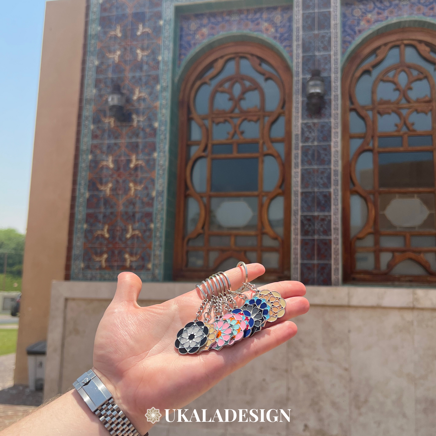 Istanbul Shamsa Keyring