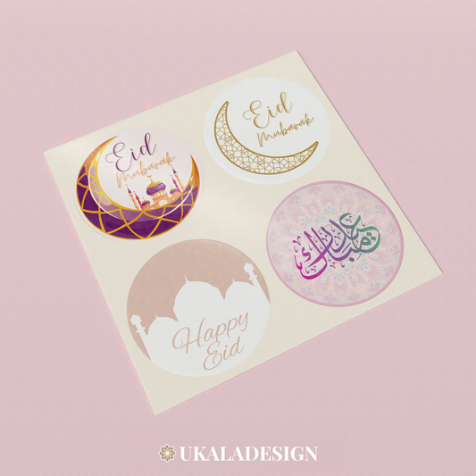 Eid Mubarak Stickers/Labels