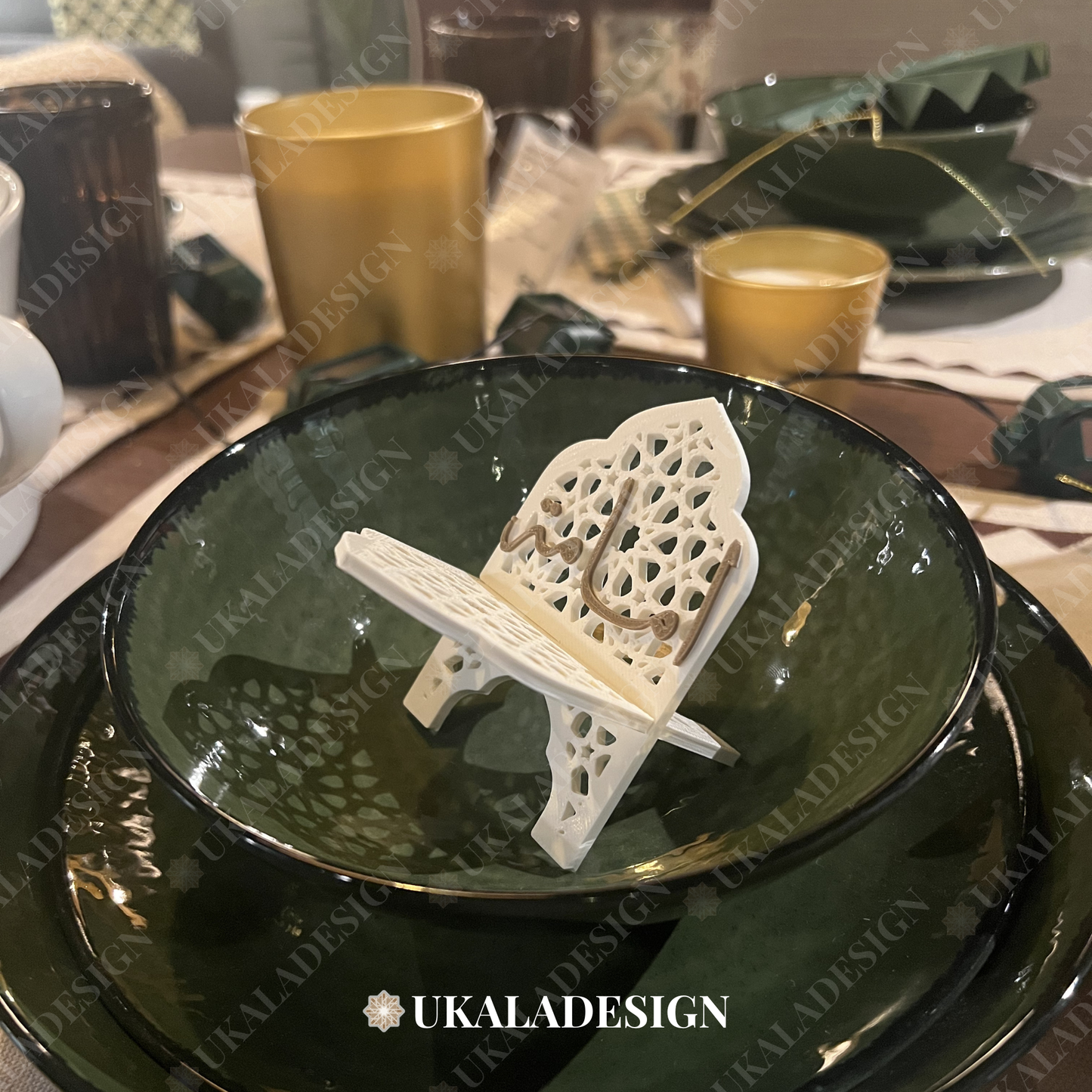 Arabic Name Date Stand/Holder
