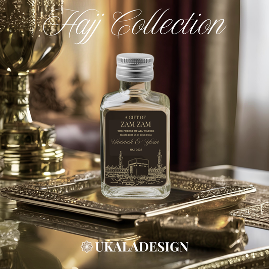Hajj Black Collection - Zam Zam Labels